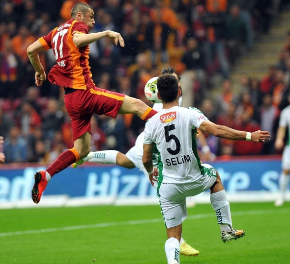 Galatasaray - Konyaspor maçından kareler 8