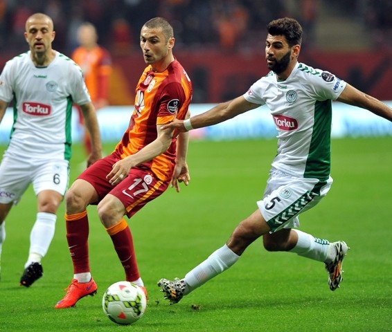 Galatasaray - Konyaspor maçından kareler 85