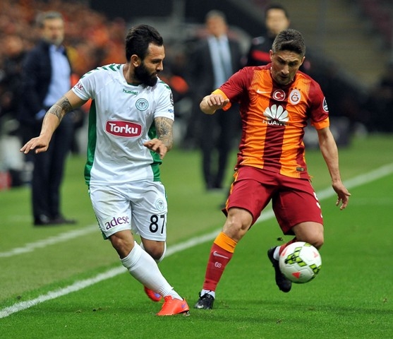 Galatasaray - Konyaspor maçından kareler 86