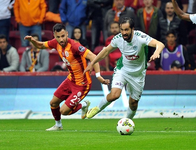 Galatasaray - Konyaspor maçından kareler 87