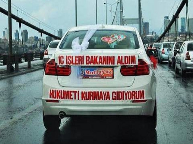 İlginç gelin arabası yazıları 23