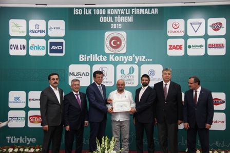 Bakan Zeybekçi’den dev firmalara ödül 1