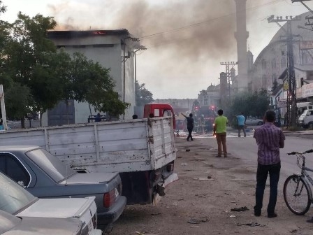 Konya'da trafo yangını 3