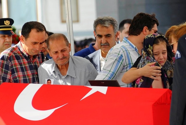KONYA ŞEHİDİNİ UĞURLUYOR 25