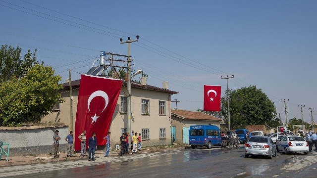 ŞEHİT UZM. ÇVŞ. VELİ ATEŞ  SON YOLCULUĞUNA UĞURLANDI 16