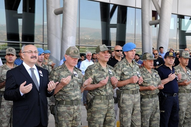 ŞEHİT UZM. ÇVŞ. VELİ ATEŞ SON YOLCULUĞUNA UĞURLANDI