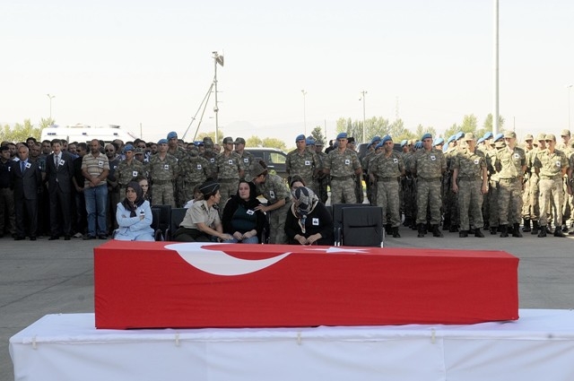 ŞEHİT UZM. ÇVŞ. VELİ ATEŞ SON YOLCULUĞUNA UĞURLANDI