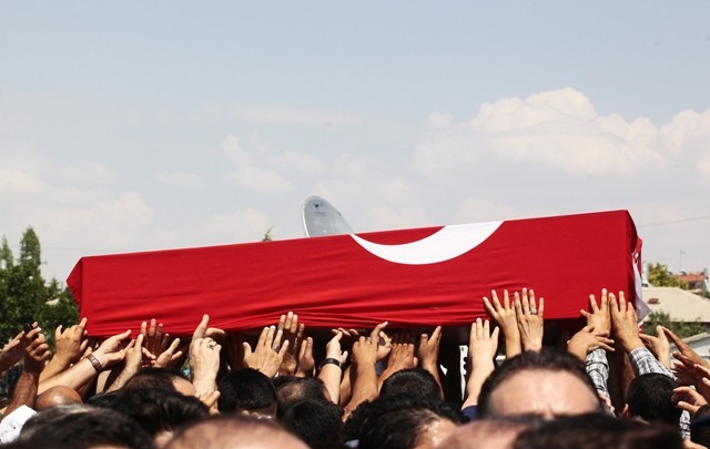 ŞEHİT UZM. ÇVŞ. VELİ ATEŞ  SON YOLCULUĞUNA UĞURLANDI 60