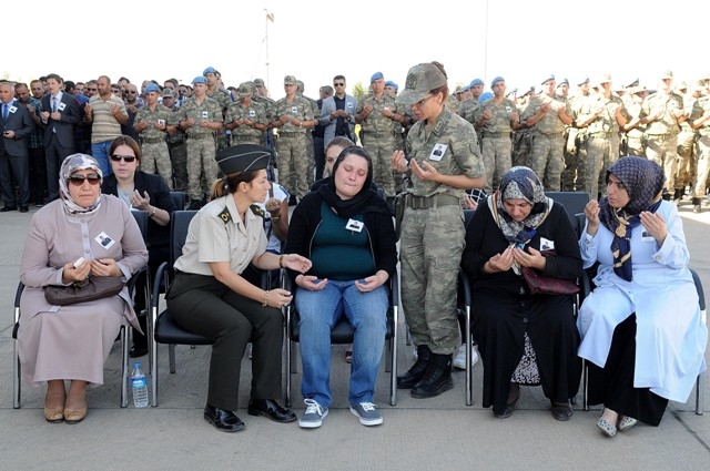 ŞEHİT UZM. ÇVŞ. VELİ ATEŞ  SON YOLCULUĞUNA UĞURLANDI 7