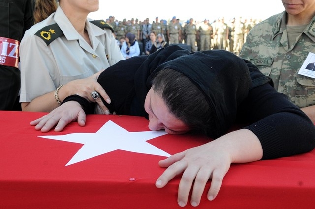 ŞEHİT UZM. ÇVŞ. VELİ ATEŞ  SON YOLCULUĞUNA UĞURLANDI 8
