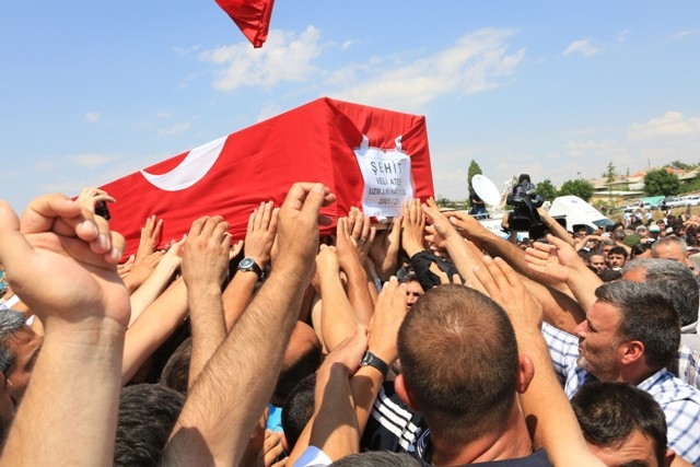 ŞEHİT UZM. ÇVŞ. VELİ ATEŞ  SON YOLCULUĞUNA UĞURLANDI 83