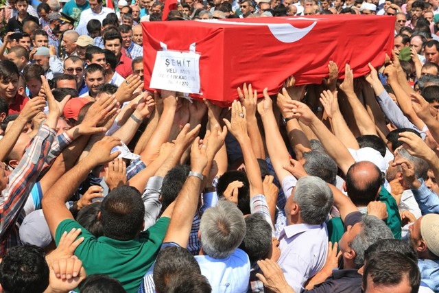 ŞEHİT UZM. ÇVŞ. VELİ ATEŞ  SON YOLCULUĞUNA UĞURLANDI 86