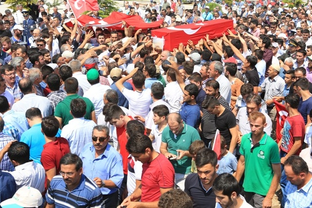 ŞEHİT UZM. ÇVŞ. VELİ ATEŞ  SON YOLCULUĞUNA UĞURLANDI 88