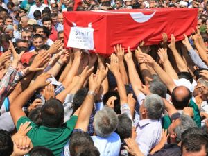 ŞEHİT UZM. ÇVŞ. VELİ ATEŞ  SON YOLCULUĞUNA UĞURLANDI