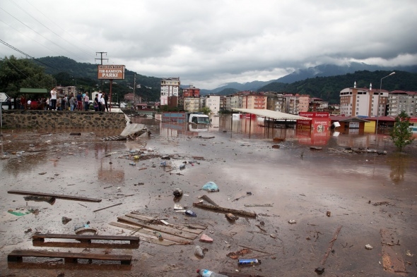 Artvin'de sel faciası 14