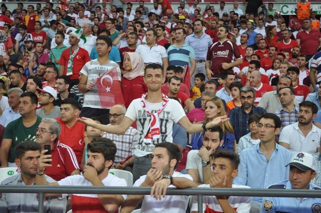 MİLLİ TAKIM KONYA'DA TARİH YAZDI:3-0 75