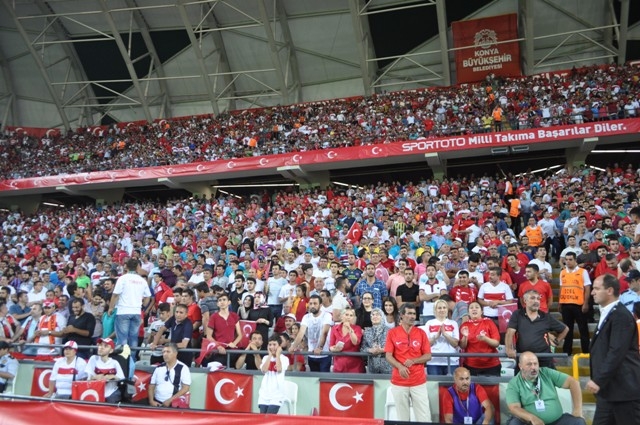 MİLLİ TAKIM KONYA'DA TARİH YAZDI:3-0 79