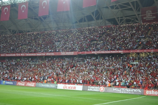 MİLLİ TAKIM KONYA'DA TARİH YAZDI:3-0 80
