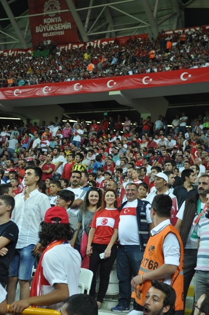 MİLLİ TAKIM KONYA'DA TARİH YAZDI:3-0 84