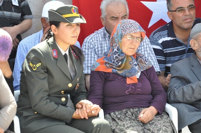 KONYA DAĞLICA ŞEHİTLERİNİ UĞURLADI 11