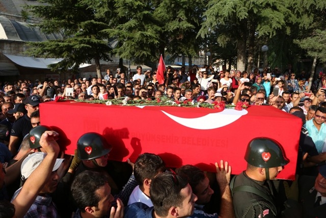 KONYA DAĞLICA ŞEHİTLERİNİ UĞURLADI 112