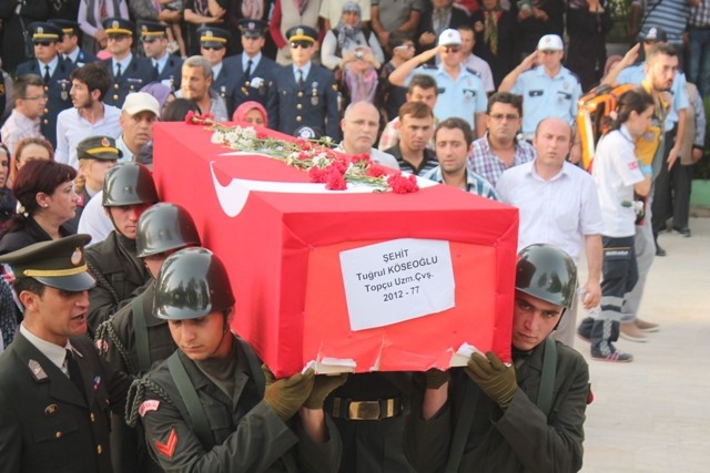 KONYA DAĞLICA ŞEHİTLERİNİ UĞURLADI 118