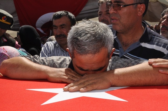 KONYA DAĞLICA ŞEHİTLERİNİ UĞURLADI 12