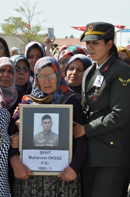 KONYA DAĞLICA ŞEHİTLERİNİ UĞURLADI 13