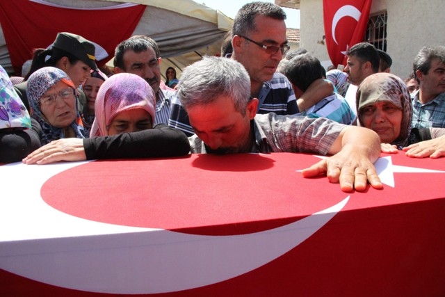 KONYA DAĞLICA ŞEHİTLERİNİ UĞURLADI 20