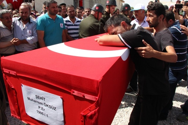 KONYA DAĞLICA ŞEHİTLERİNİ UĞURLADI 22