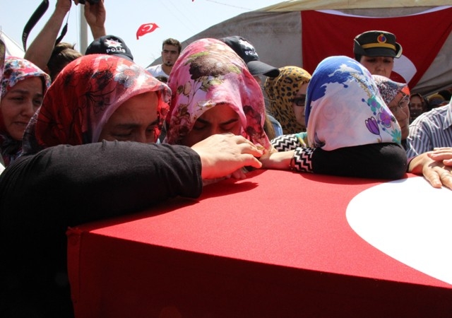 KONYA DAĞLICA ŞEHİTLERİNİ UĞURLADI 24