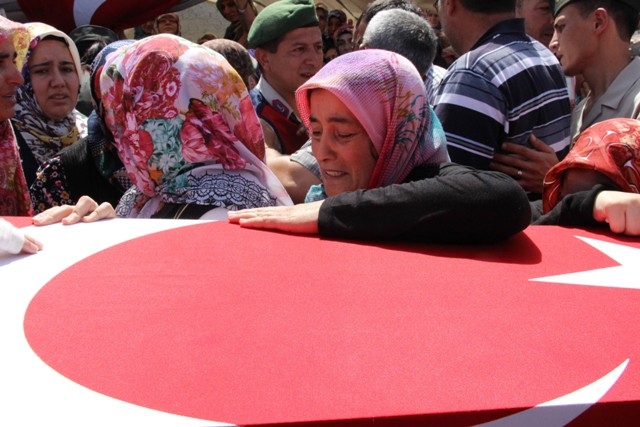 KONYA DAĞLICA ŞEHİTLERİNİ UĞURLADI 27