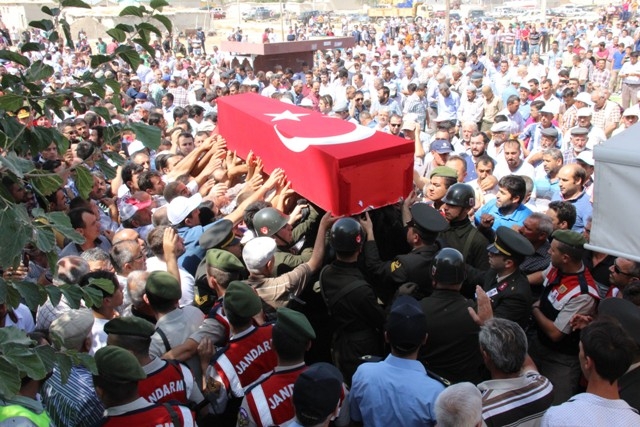 KONYA DAĞLICA ŞEHİTLERİNİ UĞURLADI 28