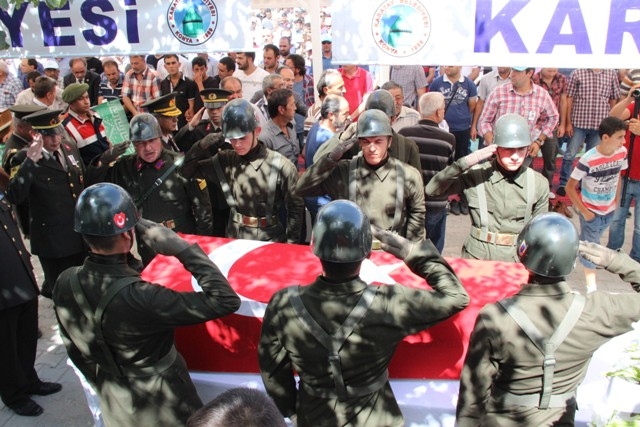 KONYA DAĞLICA ŞEHİTLERİNİ UĞURLADI 29