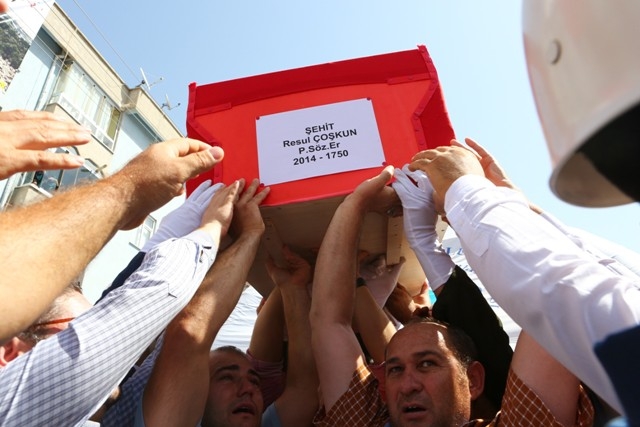 KONYA DAĞLICA ŞEHİTLERİNİ UĞURLADI 43