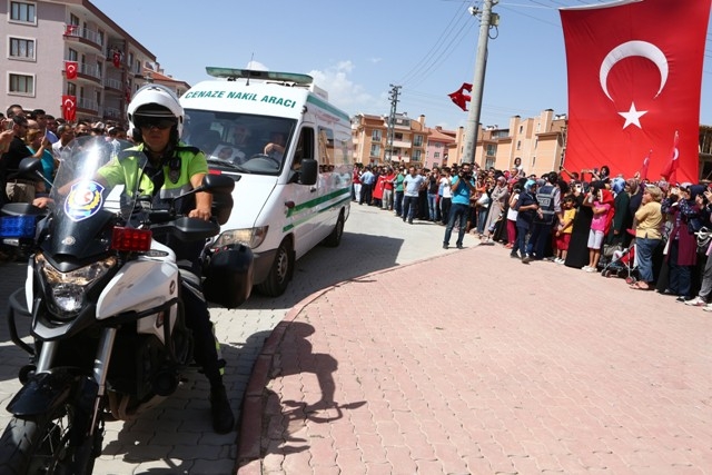 KONYA DAĞLICA ŞEHİTLERİNİ UĞURLADI 44