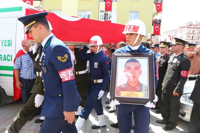 KONYA DAĞLICA ŞEHİTLERİNİ UĞURLADI 45