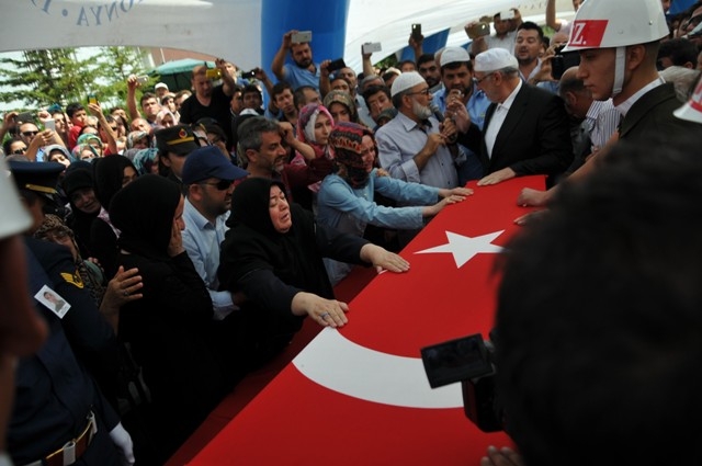 KONYA DAĞLICA ŞEHİTLERİNİ UĞURLADI 66