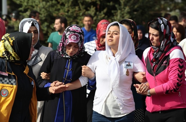 KONYA DAĞLICA ŞEHİTLERİNİ UĞURLADI 97