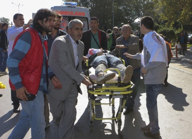 Ankara'daki patlamadan ilk görüntüler 10