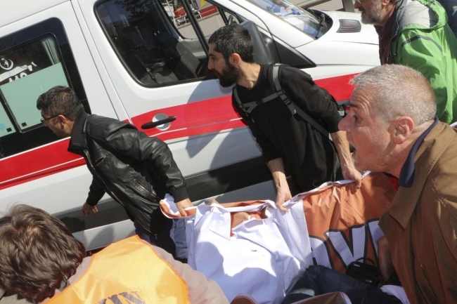 Ankara'daki patlamadan ilk görüntüler 11