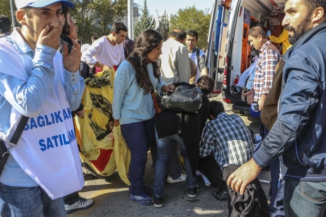 Ankara'daki patlamadan ilk görüntüler 12