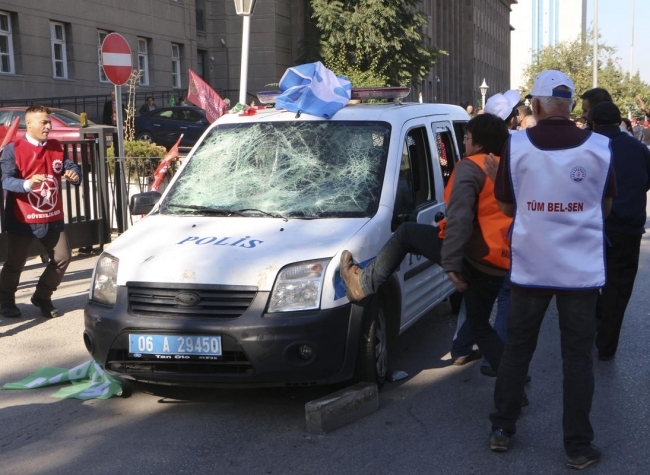 Ankara'daki patlamadan ilk görüntüler 18