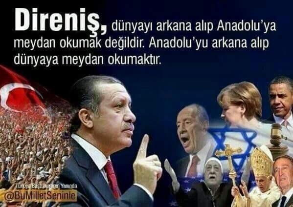 AK Parti kazandı, capsler patladı