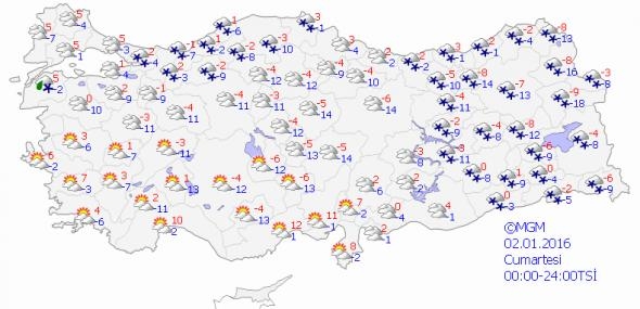 5 Günlük hava durumu tahmini 4