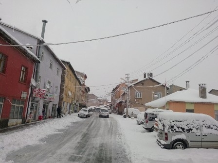 Konya ve çevresinde kartpostallık kar görüntüleri 13