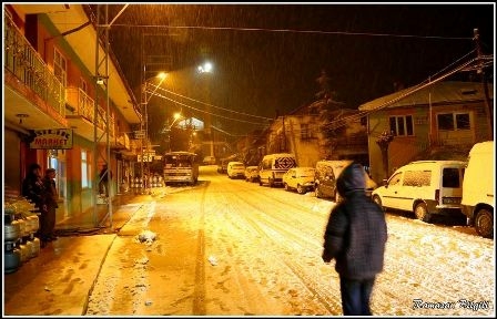 Konya ve çevresinde kartpostallık kar görüntüleri 23