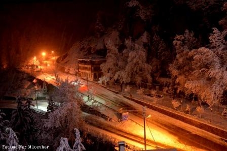 Konya ve çevresinde kartpostallık kar görüntüleri 25