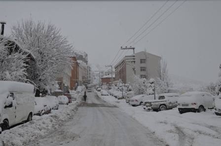 Konya ve çevresinde kartpostallık kar görüntüleri 27