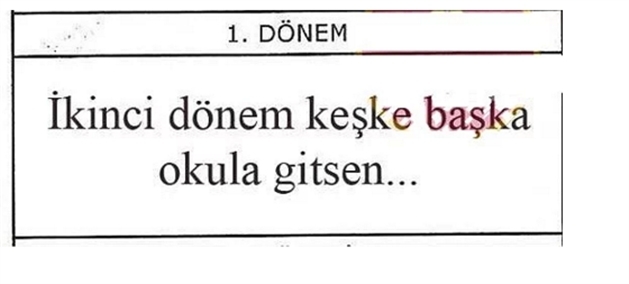 Öğretmenlerin komik karne yorumları 11